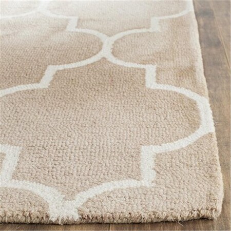 Safavieh Dip Dye Hand Tufted Rectangle Rug- Beige - Ivory- 3 x 5 ft. DDY535G-3